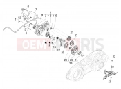 Reverse gear assy - Piaggio MP3 500 MAXI Sport ABS 2020