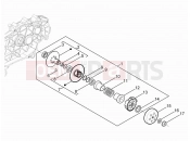 Driven pulley - Piaggio Typhoon 125 4T 2V 2020