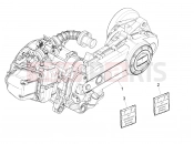PIAGGIO Zip 50 4T 25 Km/h Engine, assembly