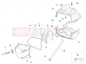 Cylinder head cover - Piaggio Zip 50 4T 25 Km/h 2020