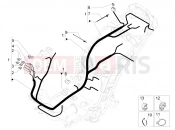 Main cable harness - Piaggio Zip 50 4T 25 Km/h 2020