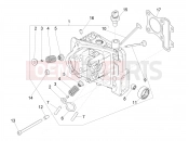 PIAGGIO Zip 50 4T 25 Km/h Cylinder head unit - Valve