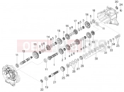Gear box - Gear assembly - Motoguzzi Audace 1400 Carbon ABS 2021