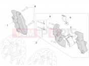 Front brake caliper - Motoguzzi Eldorado 1400 ABS (APAC) 2017