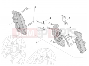 MOTOGUZZI V85 TT Front brake caliper