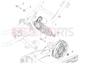 MOTOGUZZI V85 TT Shock absorber