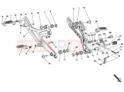 DUCATI 2003 Monster 400 FOOTREST » FRAME