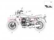 MOTOGUZZI V9 Bobber 850 Decal