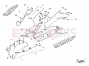 Central body - Aprilia SR 50 R 2021