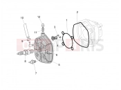 Cylinder head - valves - Aprilia SR 50 R 2021