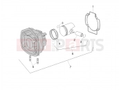 Cylinder - Piston - Aprilia SR 50 R 2021