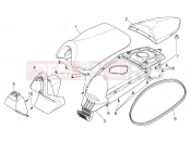 Saddle - Aprilia SR 50 R 2021