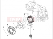 Flywheel magneto - Piaggio Typhoon 50 4T 4V (USA / CA) 2022
