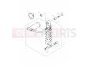 Rear Suspension Unit - Triumph DAYTONA 600 & 650 2008