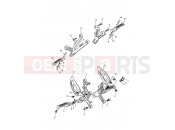 Footrests & Mountings - Triumph DAYTONA 600 & 650 2008