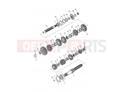Transmission - Triumph DAYTONA 600 & 650 2008