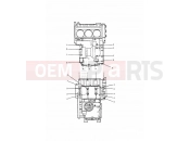 Triumph 1998 TRIDENT Crankcase Fixings 9873 »