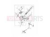 Triumph 1998 TRIDENT Clutch Master Cylinder