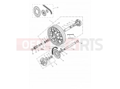 Triumph 2000 THUNDERBIRD SPORT Rear Wheel/Final Drive