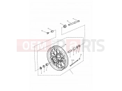 Triumph 2000 THUNDERBIRD SPORT Front Wheel