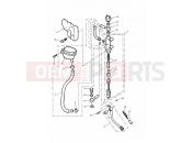 Triumph 2000 THUNDERBIRD SPORT Rear Brake Master Cylinder