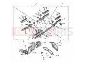 Triumph 1996 SPEED TRIPLE (CARBS) Footrests & Mountings