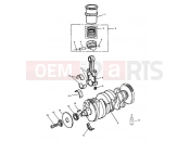 Triumph 1996 SPEED TRIPLE (CARBS) Crankshaft, Connecting Rods...