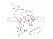 Seat Cowl - Triumph SPEED TRIPLE 141872 > 210444 2003