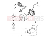 Alternator/Starter - Triumph SPEED TRIPLE 141872 > 210444 2003