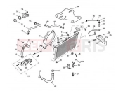 Cooling system - Triumph SPEED TRIPLE 141872 > 210444 2003