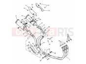 Triumph 2007 SPEED TRIPLE 210445 > 461331 Exhaust System 333179