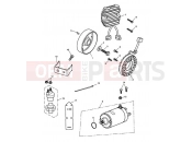 Starter & Alternator - Triumph SPEED TRIPLE 210445 > 461331 2009