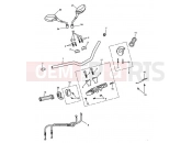 High Handlebars & Switches - Triumph SPEED TRIPLE 210445 > 461331 2009