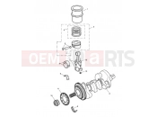 Crankshaft, Connecting Rods... - Triumph SPEED TRIPLE 210445 > 461331 2009