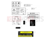 Warning Labels - Triumph SPEED TRIPLE 461332 > 735437 2011