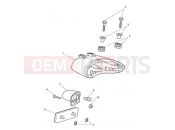 Rear Light - Triumph SPEED TRIPLE 461332 > 735437 2011