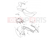 TRIUMPH SPEED TRIPLE 461332 > 735437 Rear Bodywork & Seat