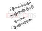 TRIUMPH SPEED TRIPLE 461332 > 735437 Transmission 539022