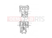 Triumph 2012 SPEED TRIPLE R > 735336 Crankcase Bolts