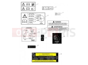 Triumph 2013 SPEED TRIPLE R > 735336 Warning Labels