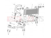 Triumph 2013 SPEED TRIPLE R > 735336 Oil Cooler