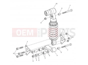Triumph 2020 Speed Triple S Rear Suspension Unit & Linkage
