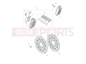 Triumph 2019 SPEED TRIPLE S 867685 > Front Brake Caliper & Discs