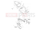 Rear Bodywork & Seat - Triumph SPEED TRIPLE RS - 867601 > 2019