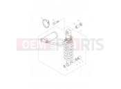 TRIUMPH SPEED FOUR Rear Suspension Unit
