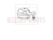 Triumph 2020 STREET TWIN Top Box Kit