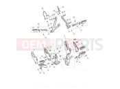 Triumph 2016 TIGER EXPLORER XC 740277 > Footrests & Mountings