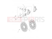 Triumph 2012 Tiger Explorer > 740276 TIGER EXPLORER Front Brake Caliper & Disc