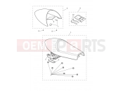 Triumph 2018 THRUXTON R Seat Assembly & Toolkit