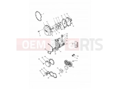 Triumph 1993 SPRINT CARBS Engine Covers Grey Engines